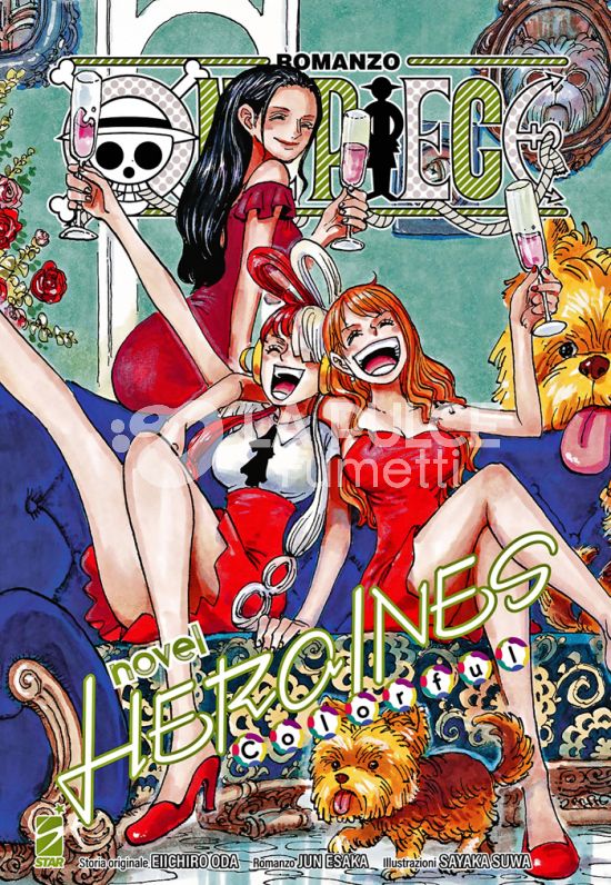 NOVEL # 5 - ONE PIECE NOVEL 2 - HEROINES: COLORFUL - ROMANZO + MINIPOSTER