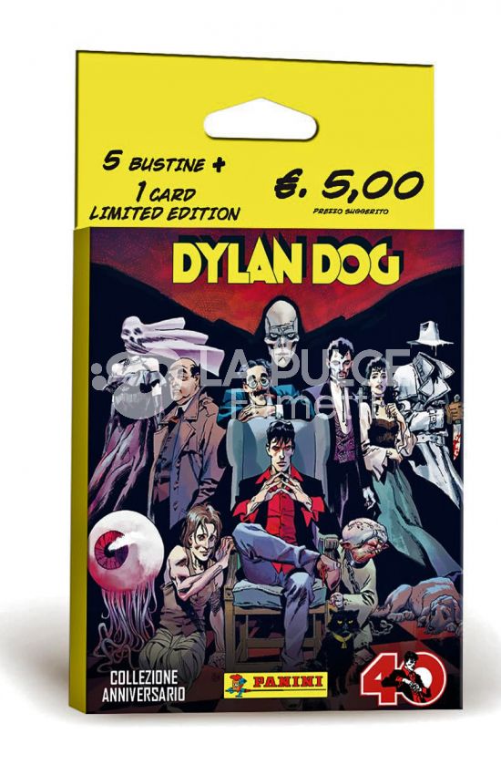 DYLAN DOG COLLEZIONE 40° ANNIVERSARIO - STICKER COLLECTION ECOBLISTER