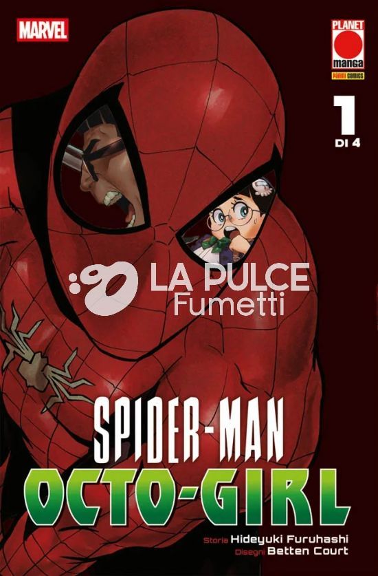 MANGA HERO - SPIDER-MAN: OCTO-GIRL 1/4 COMPLETA NUOVI